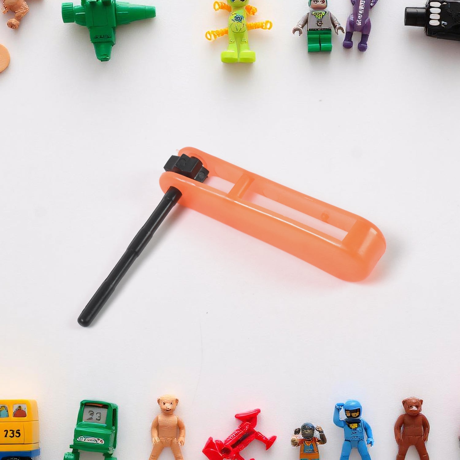 Small Colourful Non-toxic Plastic Rattle Spinner Toys For Babies Kids (1 Pc  Mix Color  Design) Small Colourful Non-toxic Plastic Rattle Spinner Toys For Babies Kids (1 Pc  Mix Color  Design)